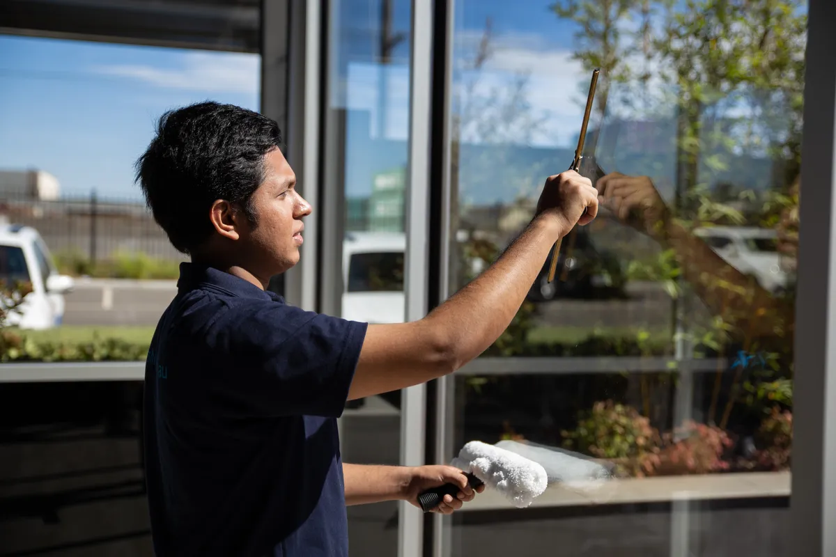 Commercial Window Cleaning — Star Shining